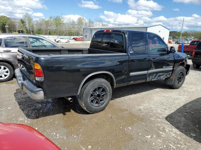 5TBRN34103S417738 - 2003 TOYOTA TUNDRA ACCESS CAB SR5 BLACK photo 3