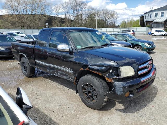 5TBRN34103S417738 - 2003 TOYOTA TUNDRA ACCESS CAB SR5 BLACK photo 4