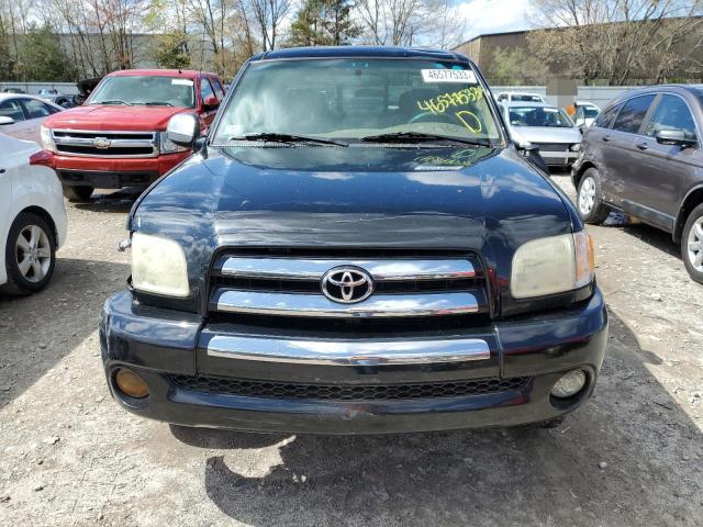 5TBRN34103S417738 - 2003 TOYOTA TUNDRA ACCESS CAB SR5 BLACK photo 5