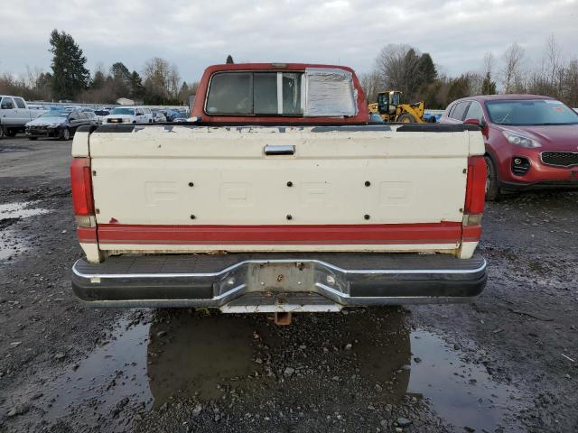 1FTHX25G3MKA01590 - 1991 FORD F250 TWO TONE photo 6