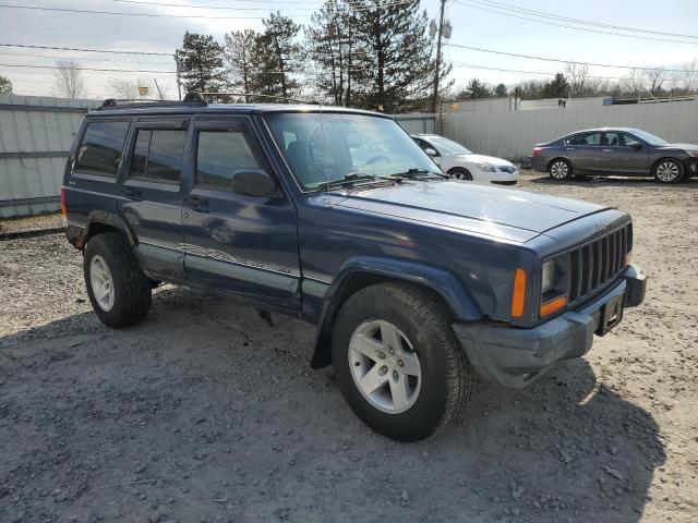 1J4FF48S0YL239154 - 2000 JEEP CHEROKEE SPORT BLUE photo 4