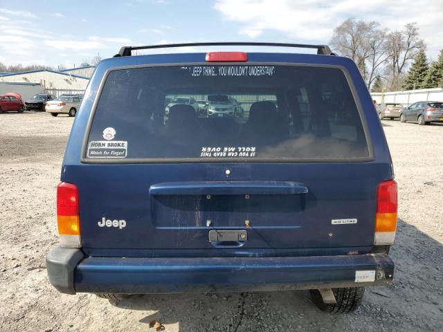 1J4FF48S0YL239154 - 2000 JEEP CHEROKEE SPORT BLUE photo 6