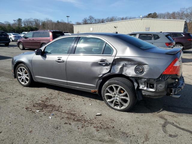 3FAHP0CG5AR270761 - 2010 FORD FUSION SEL GRAY photo 2