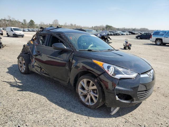 KMHTC6AD4HU309771 - 2017 HYUNDAI VELOSTER BLACK photo 4