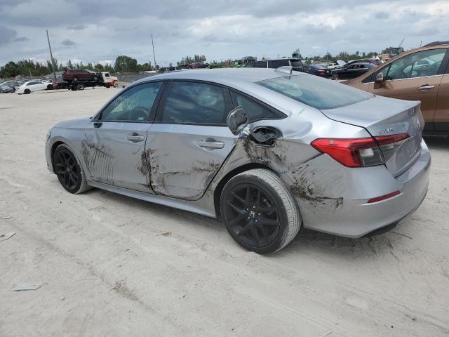 2HGFE2F57NH557910 - 2022 HONDA CIVIC SPORT 银色 照片 2