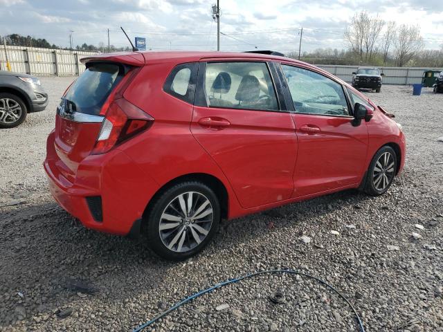 JHMGK5H75GS006185 - 2016 HONDA FIT EX RED photo 3