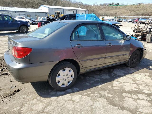 2T1BR32E77C759379 - 2007 TOYOTA COROLLA CE GRAY photo 3