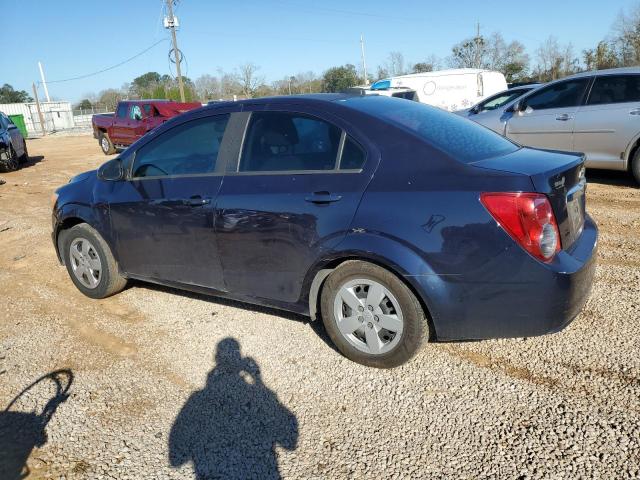 1G1JA5SH9G4131506 - 2016 CHEVROLET SONIC LS BLUE photo 2