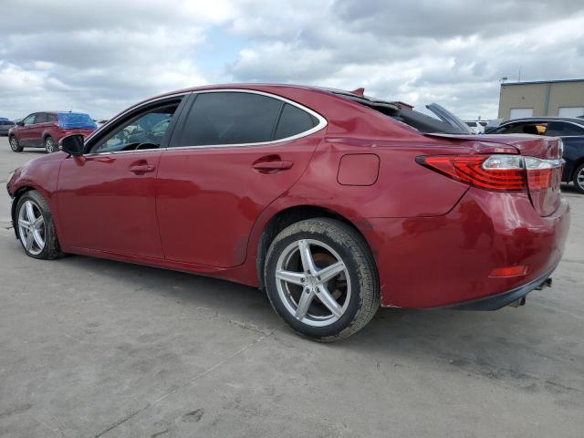 JTHBK1GG5D2061705 - 2013 LEXUS ES 350 RED photo 2