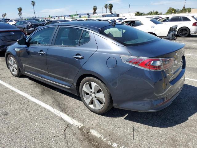 KNAGN4AD7F5080639 - 2015 KIA OPTIMA HYBRID BLUE photo 2