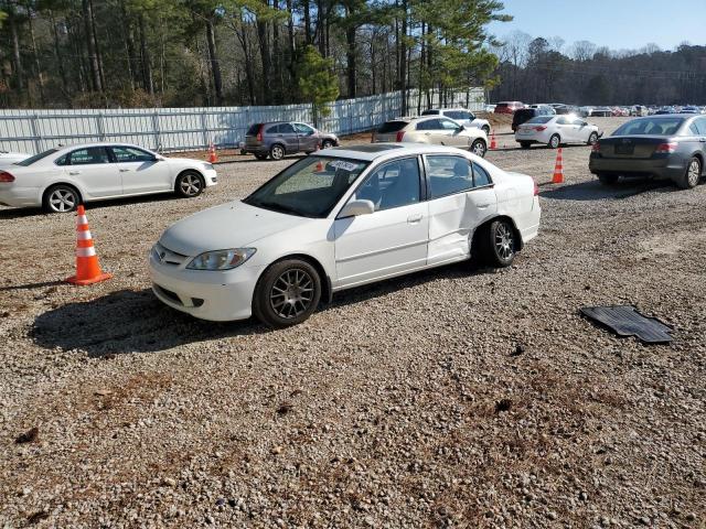 2HGES26704H514479 - 2004 HONDA CIVIC EX WHITE photo 1