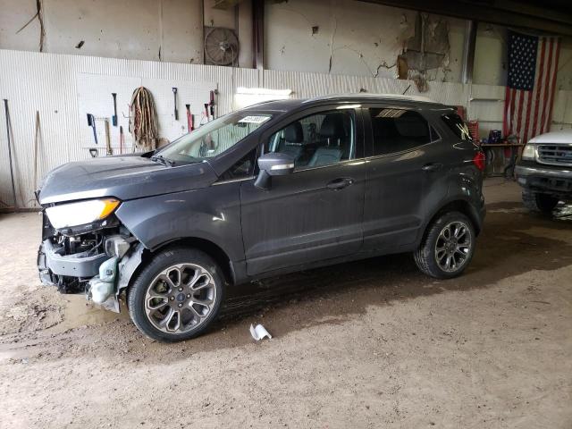 MAJ6S3KL0MC406111 - 2021 FORD ECOSPORT TITANIUM GRAY photo 1