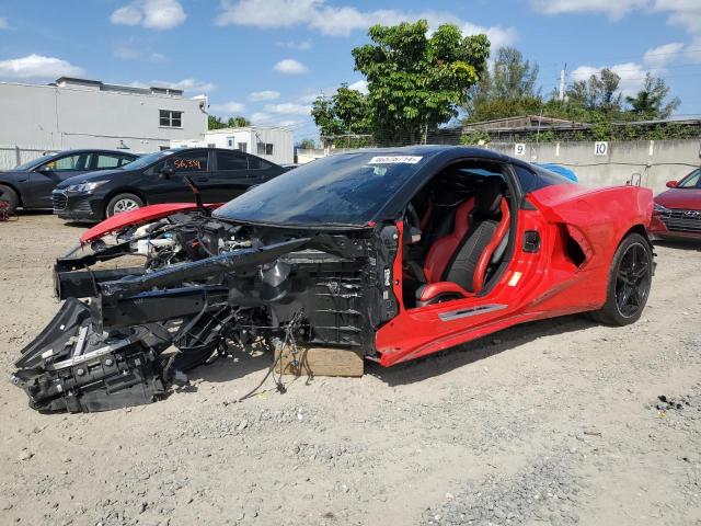 1G1YB2D41N5106837 - 2022 CHEVROLET CORVETTE STINGRAY 2LT RED photo 1