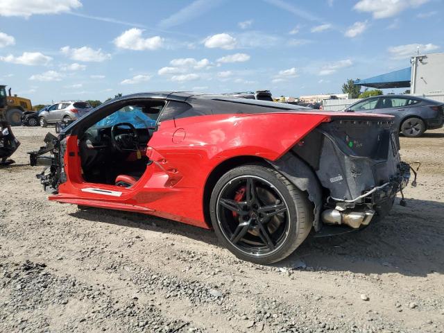 1G1YB2D41N5106837 - 2022 CHEVROLET CORVETTE STINGRAY 2LT RED photo 2