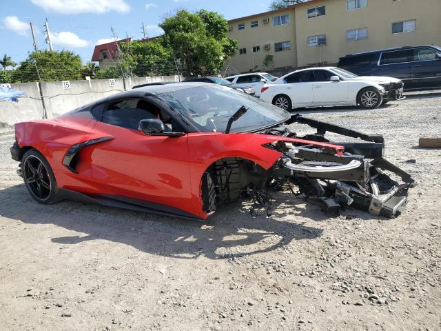 1G1YB2D41N5106837 - 2022 CHEVROLET CORVETTE STINGRAY 2LT RED photo 4