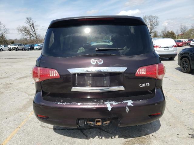 JN8AZ2NC1B9302926 - 2011 INFINITI QX56 BROWN photo 6