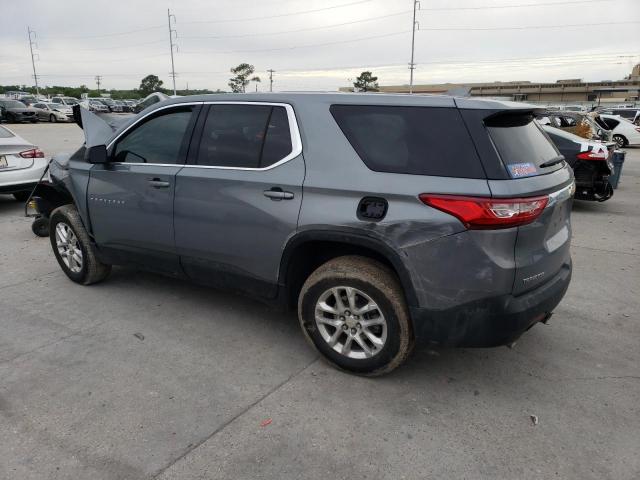 1GNERFKW4MJ142908 - 2021 CHEVROLET TRAVERSE LS GRAY photo 2