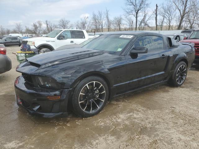 1ZVHT82H395120674 - 2009 FORD MUSTANG GT BLACK photo 1