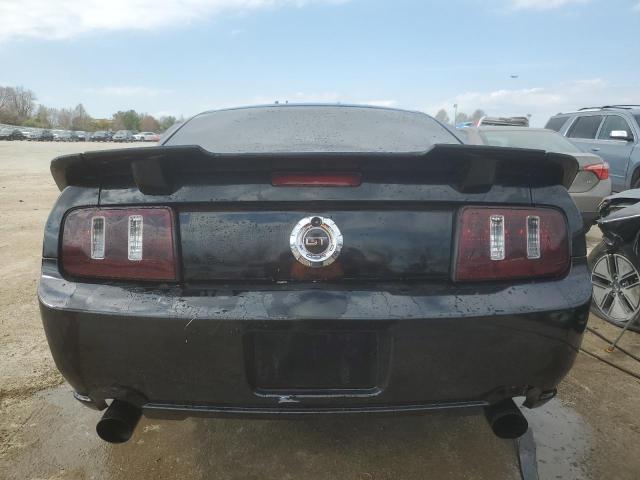 1ZVHT82H395120674 - 2009 FORD MUSTANG GT BLACK photo 6