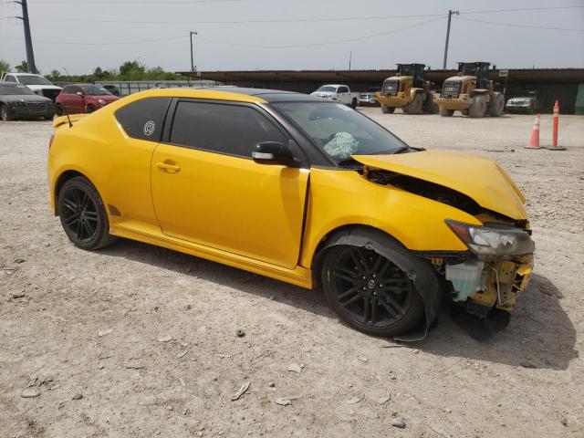 JTKJF5C76C3022945 - 2012 TOYOTA SCION TC 黄色 照片 4