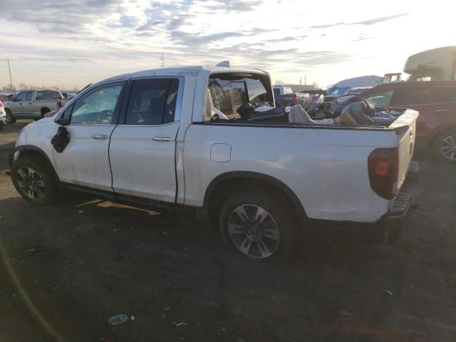 5FPYK3F74JB007398 - 2018 HONDA RIDGELINE RTL WHITE photo 2