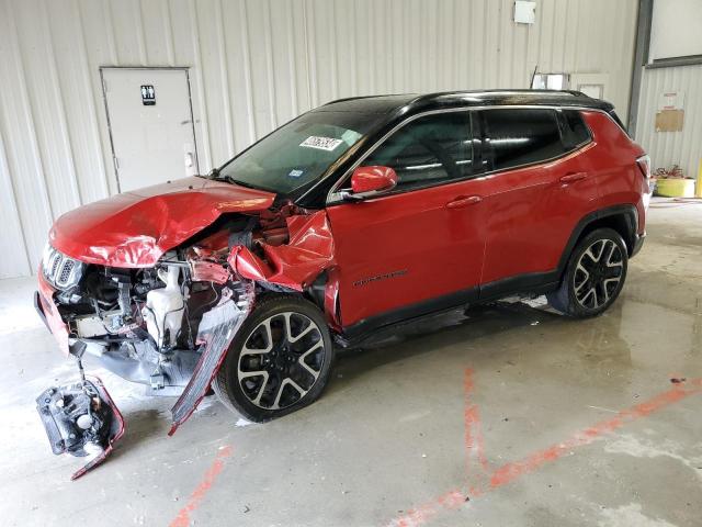 3C4NJDCB7JT337034 - 2018 JEEP COMPASS LIMITED RED photo 1