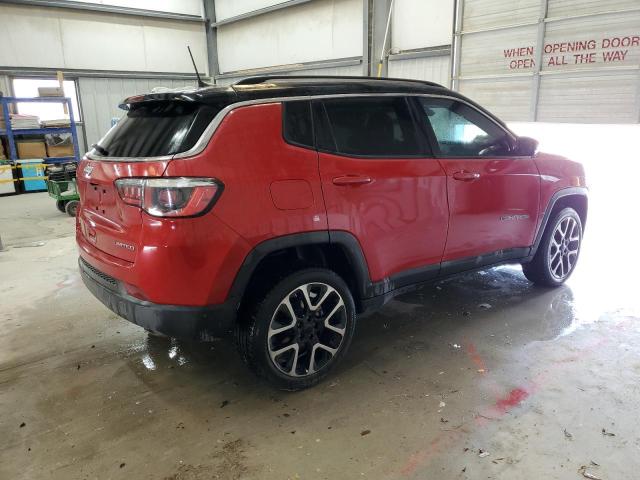 3C4NJDCB7JT337034 - 2018 JEEP COMPASS LIMITED RED photo 3