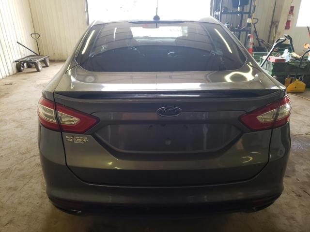 3FA6P0K94DR337820 - 2013 FORD FUSION TITANIUM GRAY photo 6