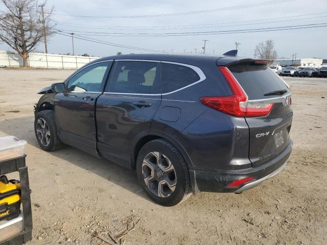 7FARW1H52JE010306 - 2018 HONDA CR-V EX GRAY photo 2