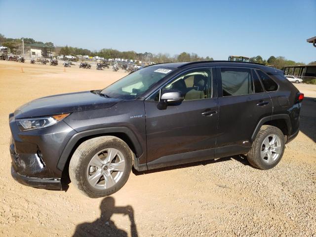 JTMRWRFV6MD126567 - 2021 TOYOTA RAV4 XLE GRAY photo 1