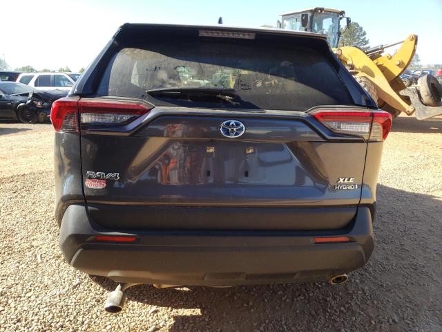 JTMRWRFV6MD126567 - 2021 TOYOTA RAV4 XLE GRAY photo 6