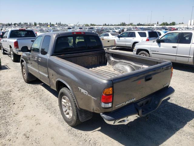 5TBRT34103S413758 - 2003 TOYOTA TUNDRA ACCESS CAB SR5 GRAY photo 3