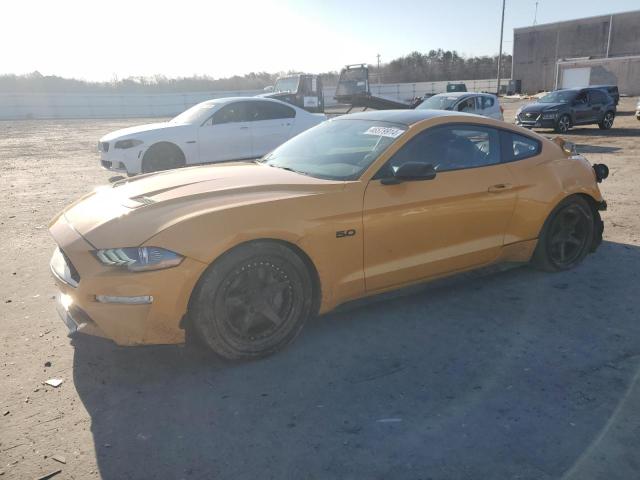 1FA6P8CF9N5125728 - 2022 FORD MUSTANG GT GOLD photo 1