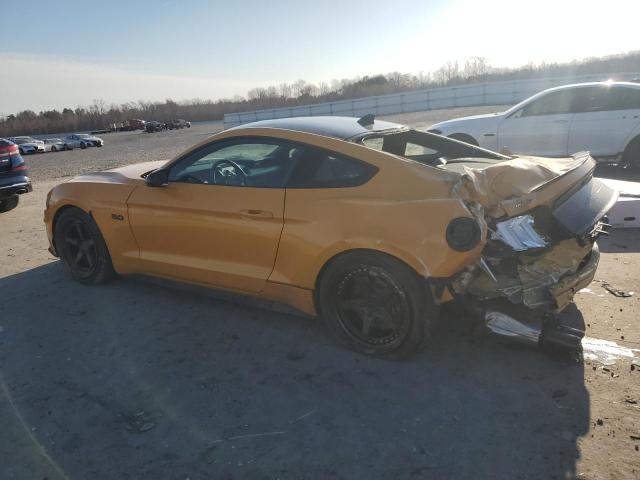 1FA6P8CF9N5125728 - 2022 FORD MUSTANG GT GOLD photo 2