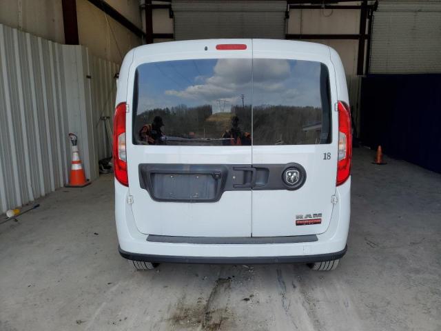 ZFBERFBT7F6A76803 - 2015 RAM PROMASTER SLT WHITE photo 6