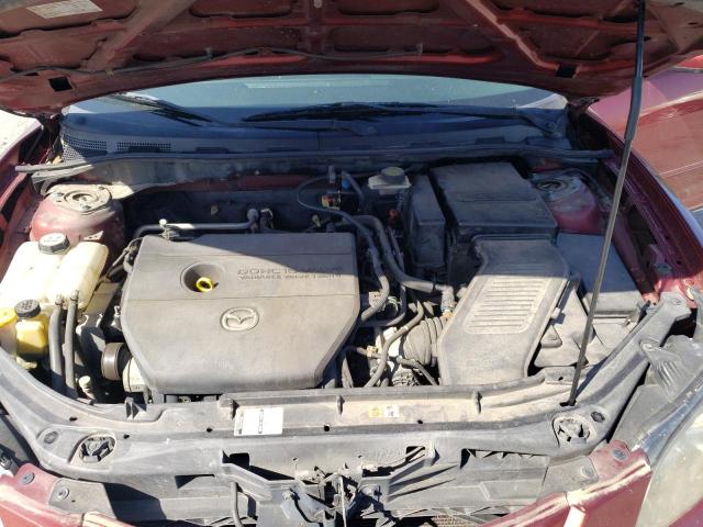 JM1BK32F481120024 - 2008 MAZDA 3 I BURGUNDY photo 11