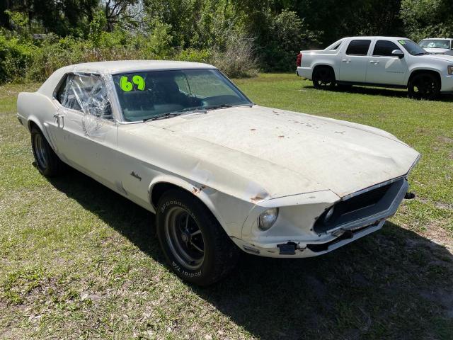 9R01F177145 - 1969 FORD MUSTANG 2D WHITE photo 1