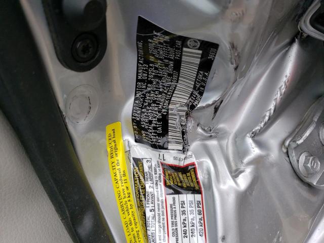 4T1BK1EBXDU069937 - 2013 TOYOTA AVALON BASE Gümüş foto 12