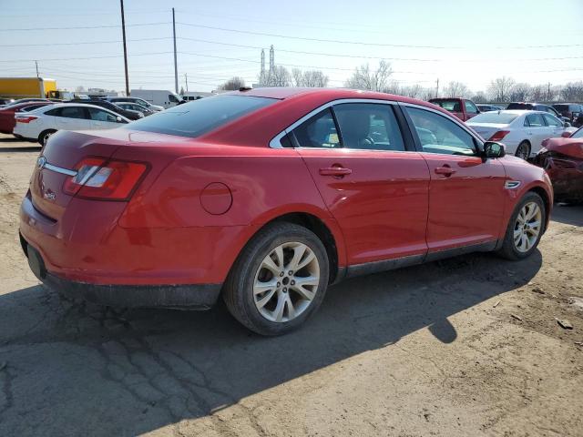 1FAHP2EW6BG121753 - 2011 FORD TAURUS SEL RED photo 3