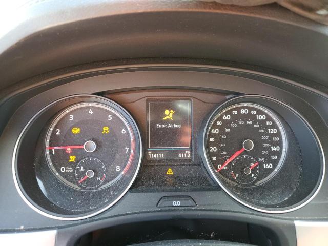 1V2MR2CA1JC547204 - 2018 VOLKSWAGEN ATLAS SEL CHARCOAL photo 9