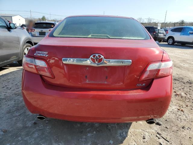 JTNBK46K173001164 - 2007 TOYOTA CAMRY LE RED photo 6