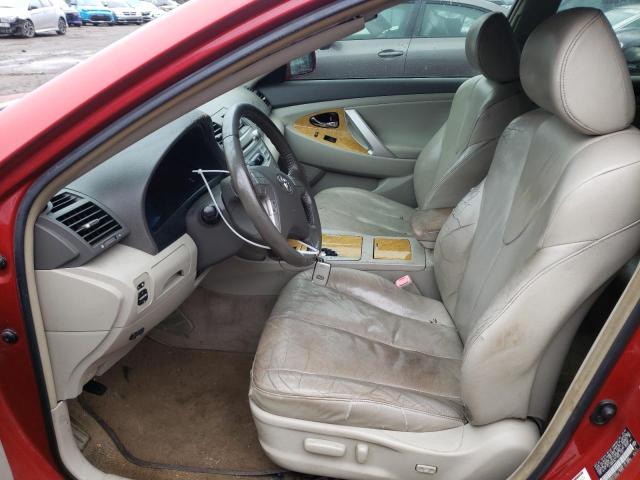 JTNBK46K173001164 - 2007 TOYOTA CAMRY LE RED photo 7