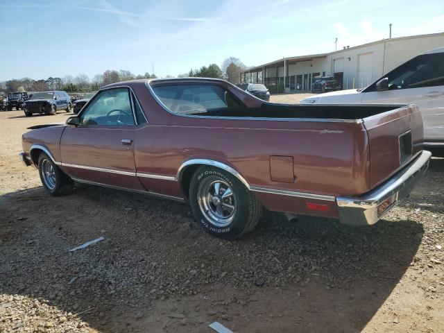 3GCCW80H4GS900760 - 1986 CHEVROLET EL CAMINO BROWN photo 2