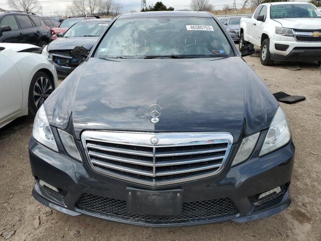 WDDHF8HB7BA316326 - 2011 MERCEDES-BENZ E 350 4MATIC BLACK photo 5