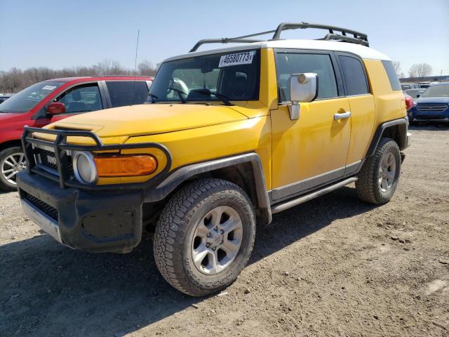 JTEBU11F970012174 - 2007 TOYOTA FJ CRUISER YELLOW photo 1