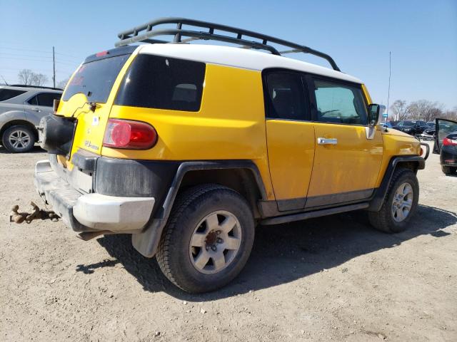 JTEBU11F970012174 - 2007 TOYOTA FJ CRUISER YELLOW photo 3