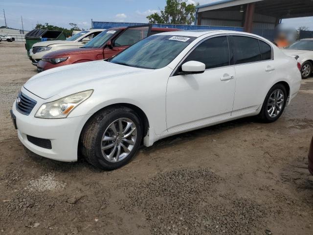 JNKCV61E79M306662 - 2009 INFINITI G37 BASE WHITE photo 1