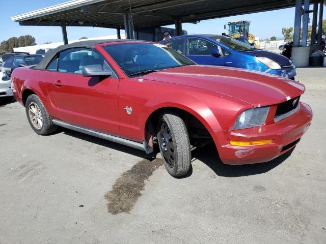 1ZVHT84N295112505 - 2009 FORD MUSTANG RED photo 4