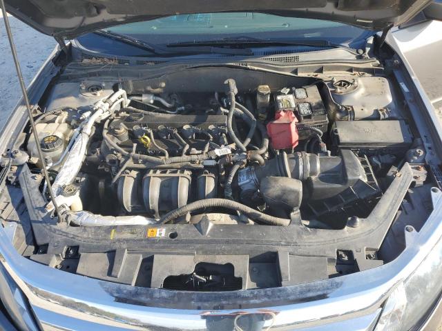 3FAHP0HA1AR408073 - 2010 FORD FUSION SE GRAY photo 11