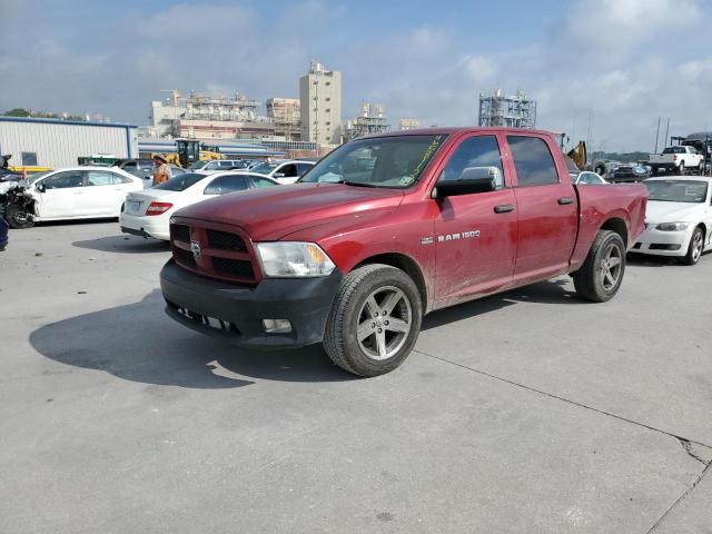 1C6RD6KT0CS330775 - 2012 DODGE RAM 1500 ST RED photo 1